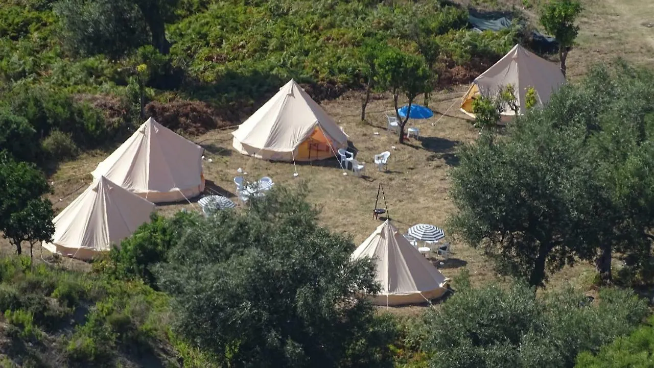 Lüks kamp alanı Glamping Bunec Otel Piqeras