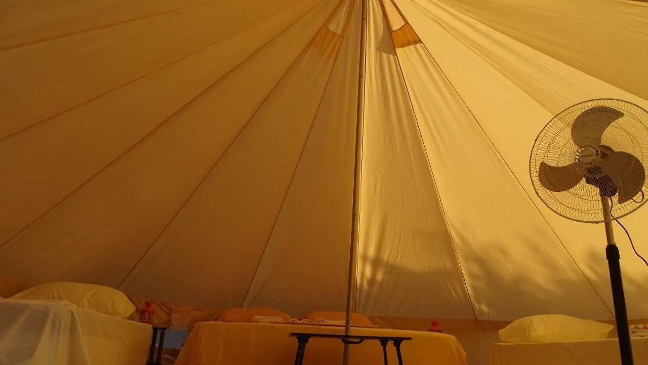 Lüks kamp alanı Glamping Bunec Otel Piqeras