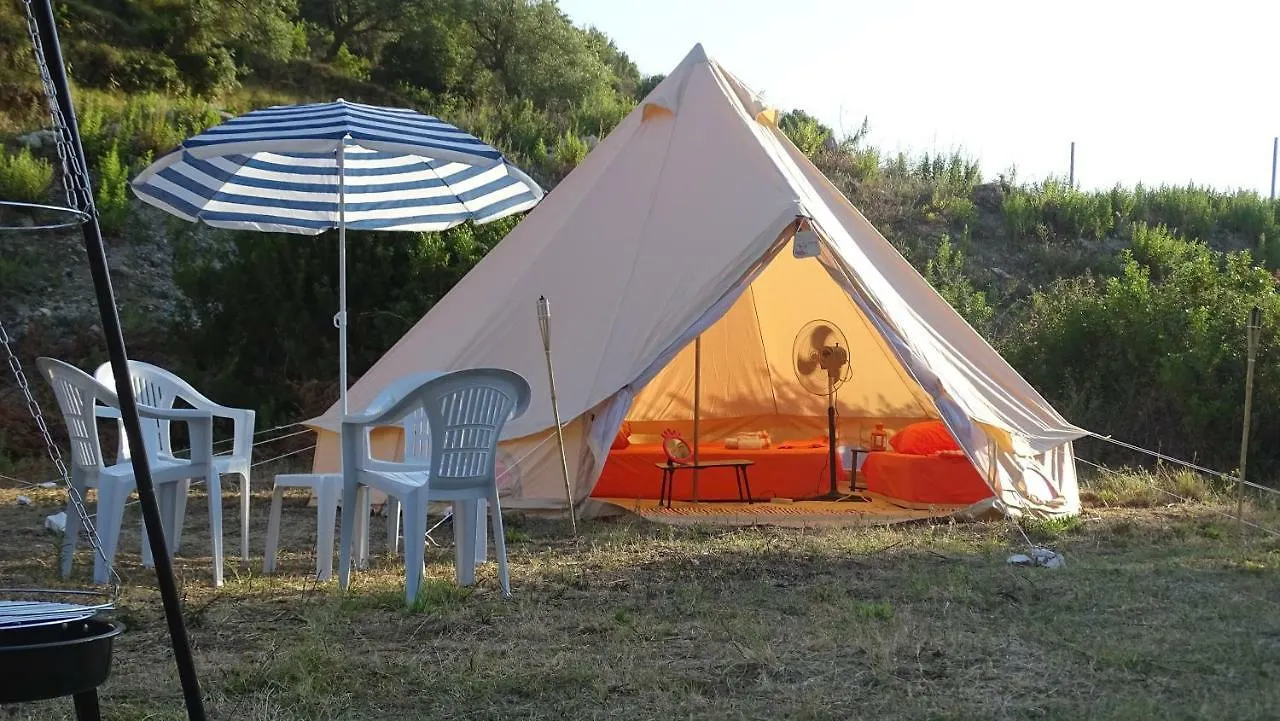 Lüks kamp alanı Glamping Bunec Otel Piqeras Arnavutluk